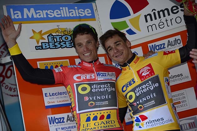 Sylvain Chavanel and Bryan Coquard